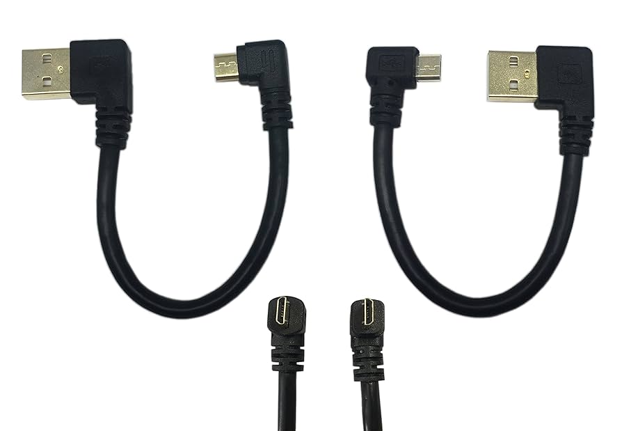 CERRXIAN 15cm 6インチ Micro USB ケーブル 2本 Amazon.co.jp: CERRXIAN 15cm 6インチ Micro USB ショート