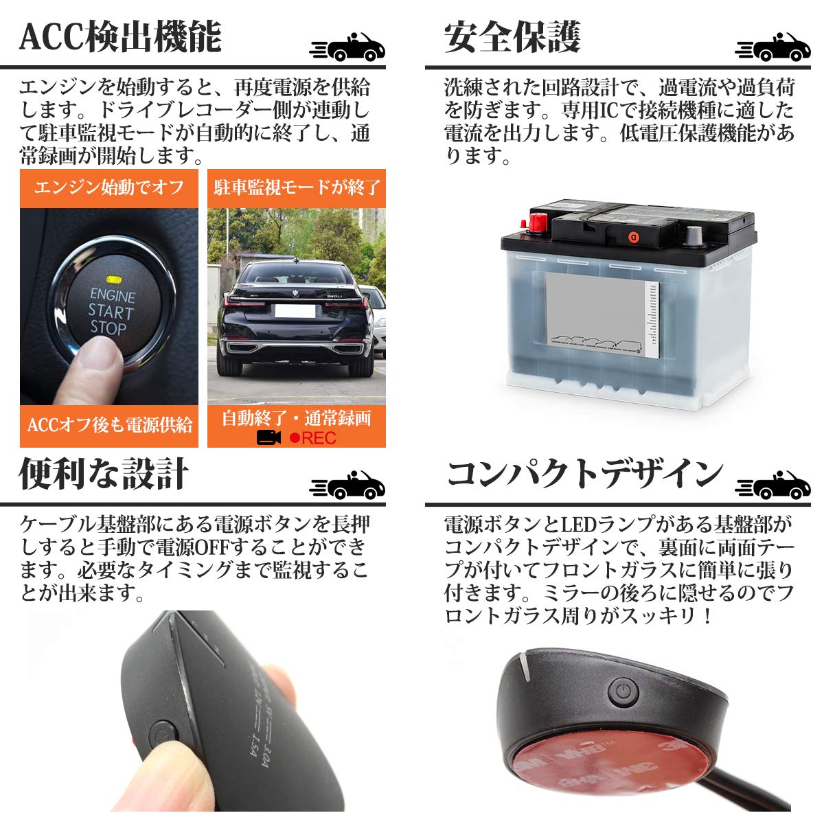 PORMIDO製ミラー型ドライブレコーダー PR998N