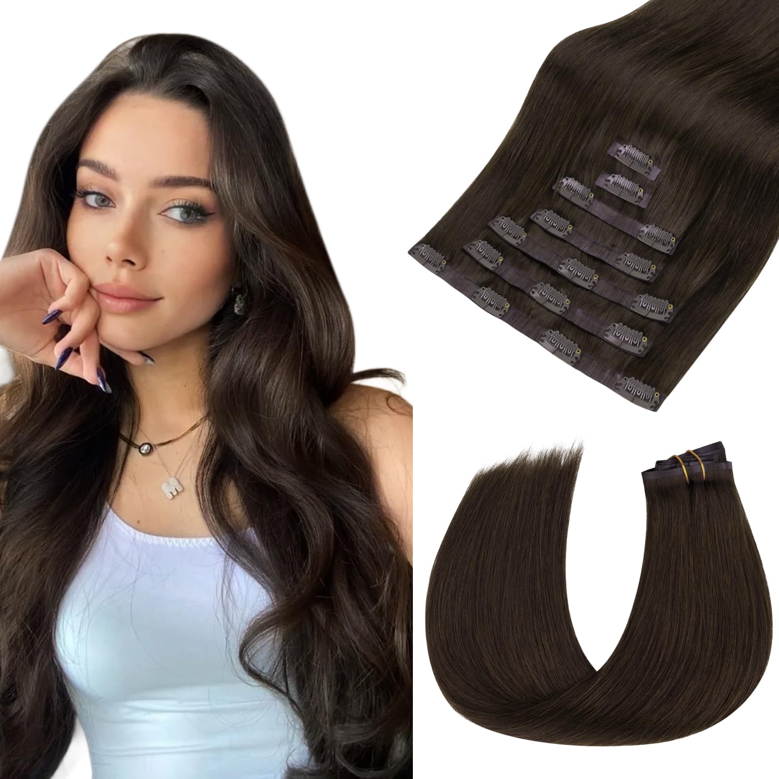 hotbanana Invisi Edge Clip In Extensions Echthaar