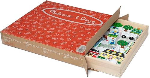 Miniatura 2 de Melissa & Doug Set de juego de granja y tractor de madera (FFP)