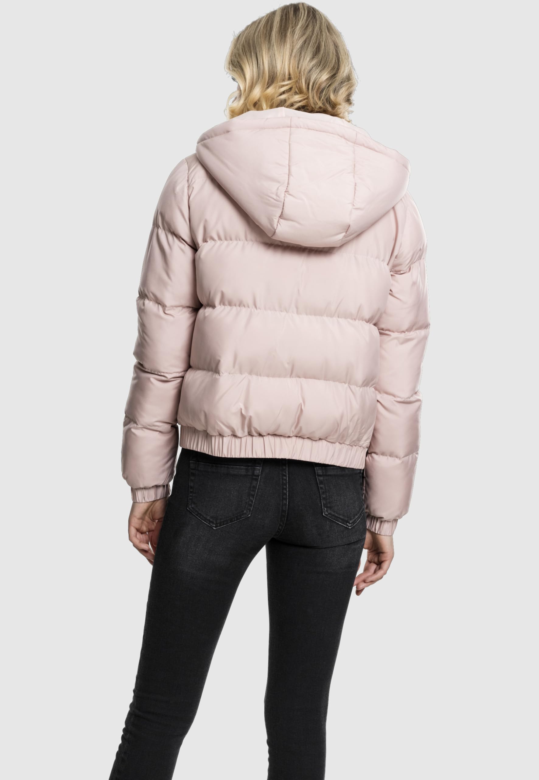 Urban Classics Damen Ladies Hooded Puffer Jacket