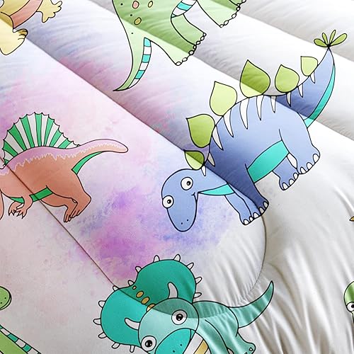 Vista 149 de CVHOUSE Juego de edredón de caballo rosa, tamaño individual, juego de ropa de cama de caballo rosa, juego de edredón suave y transpirable para niños