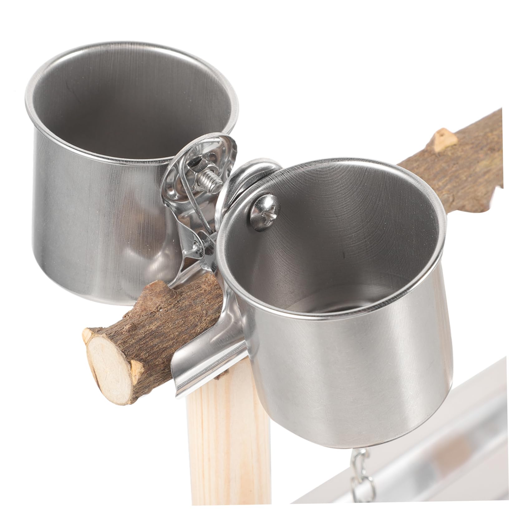 BESPORTBLE de Cómodo Entrenamiento Percha de en para Natural Madera Pájaros Antideslizante Soporte Agarre y Adecuado para Loros y Aves Domésticas Jaulas