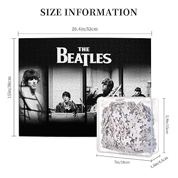 Amazon.co.jp: ジグソーパズル ザ・ビートルズ 500ピース 木製