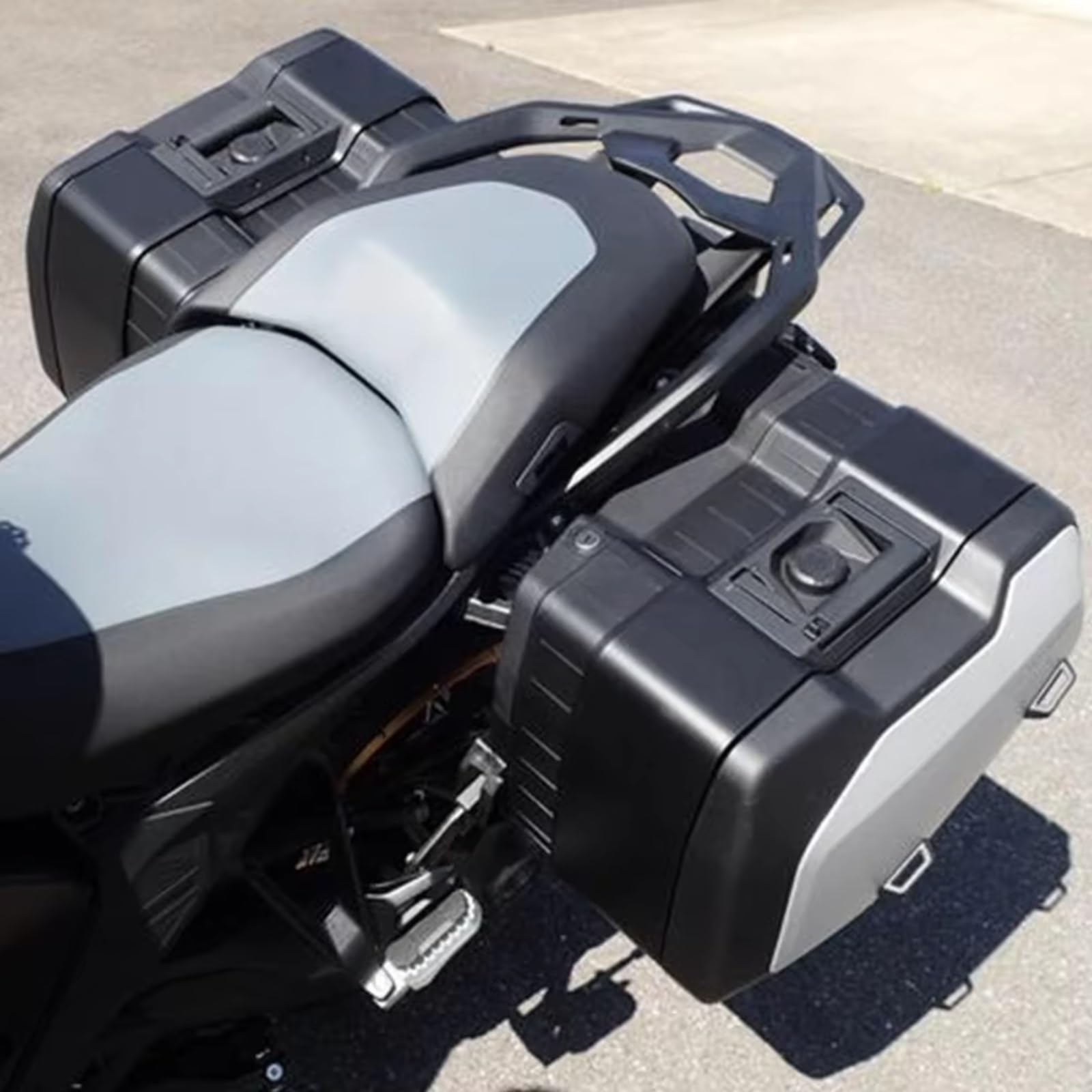Borsa Posteriore Moto Universale Impermeabile - Compatibile BMW R1300GS Adventure, Bauletto Laterale Rimovibile