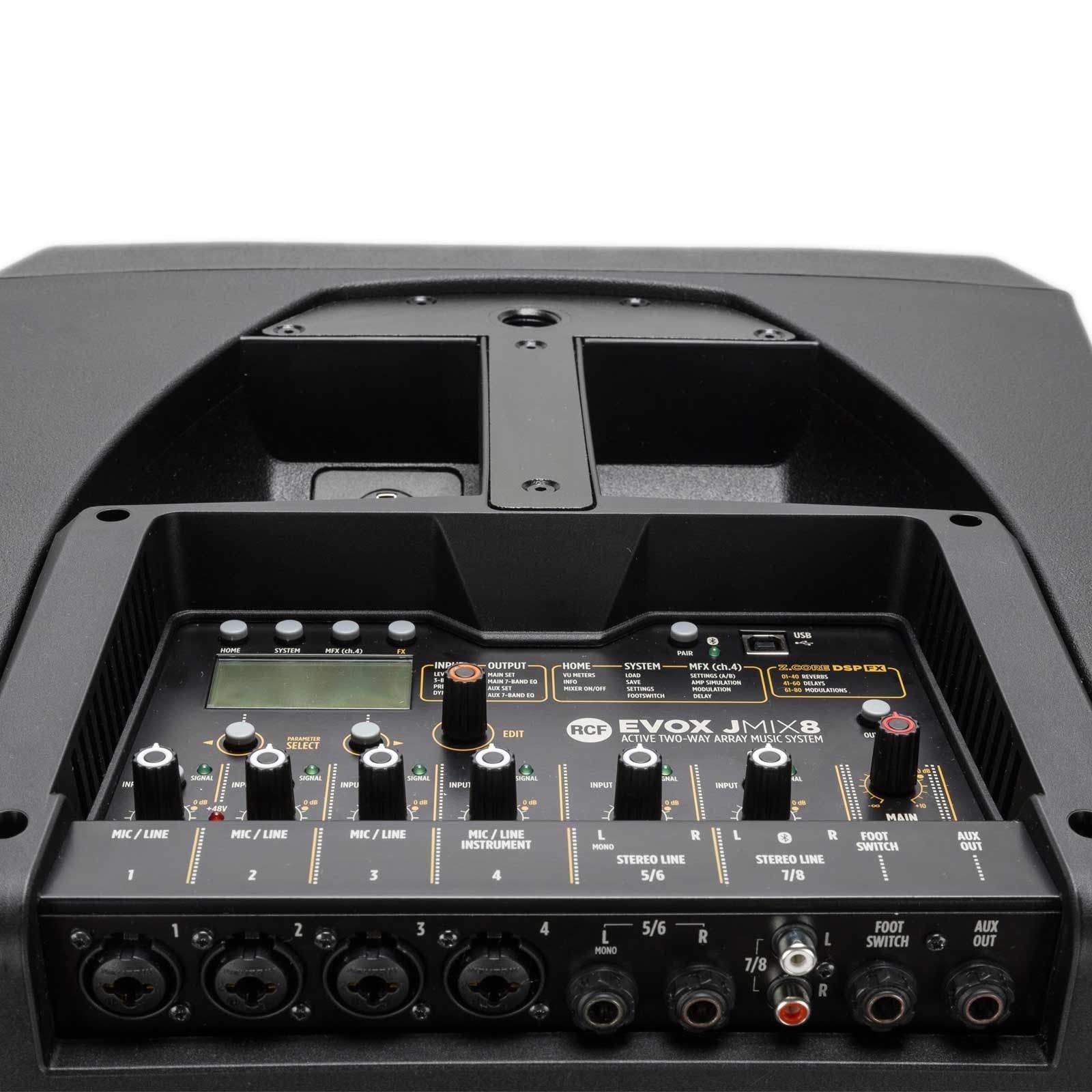 Amazon.com: RCF Evox JMix 8 Powered 2-Way Array w/Built-In Mixer