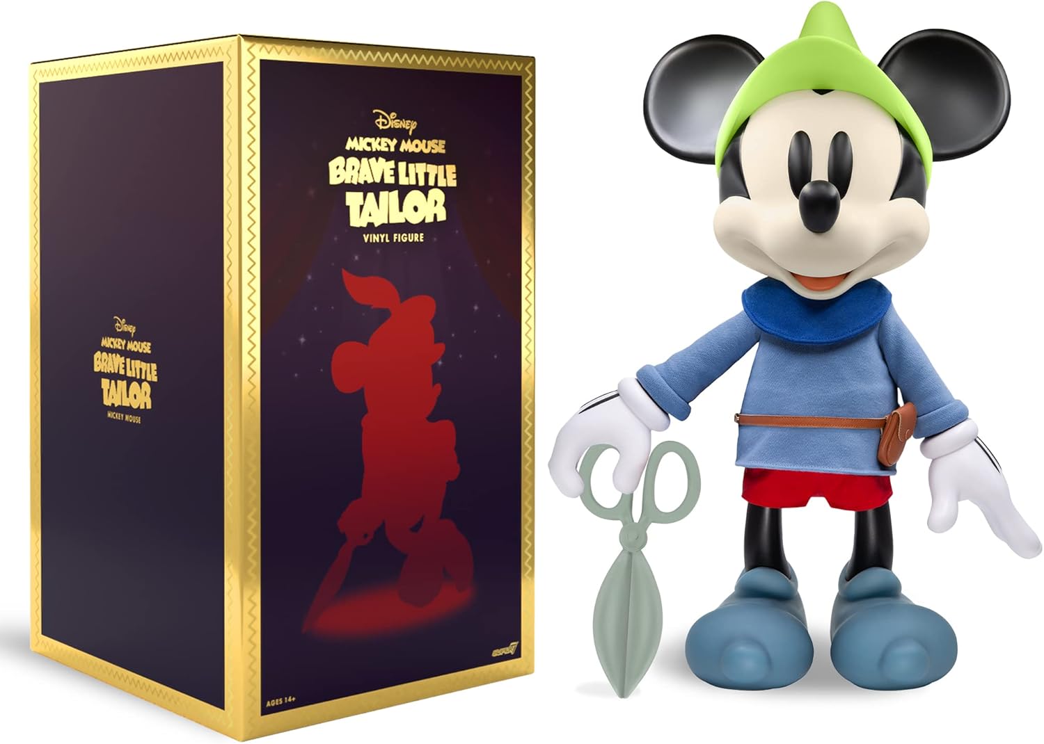 Super7 Brave Little Tailor Mickey Mouse Disney Super Size 16 inches Reaction Figure - Image 3