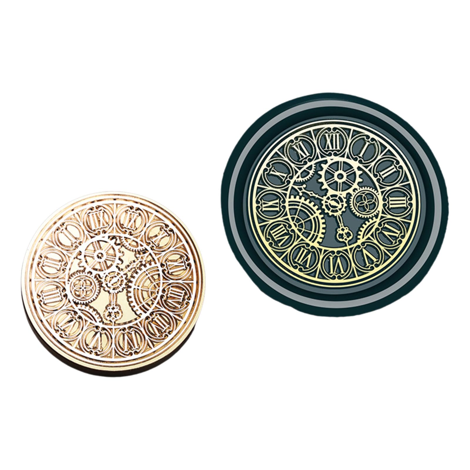 NEWFT Astronomical Series Waxed Seal Stamp Compasses Sealing Waxed Stamp for Invitation Envelopes Cards Letter Decoration Seal Astronomical Series Sealing