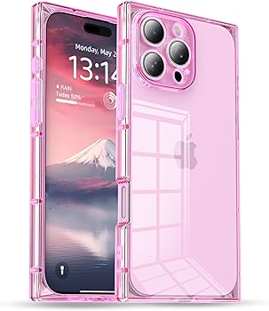 Amazon.com: IAIYOXI Rectangle Case Compatible for iPhone 14 Pro