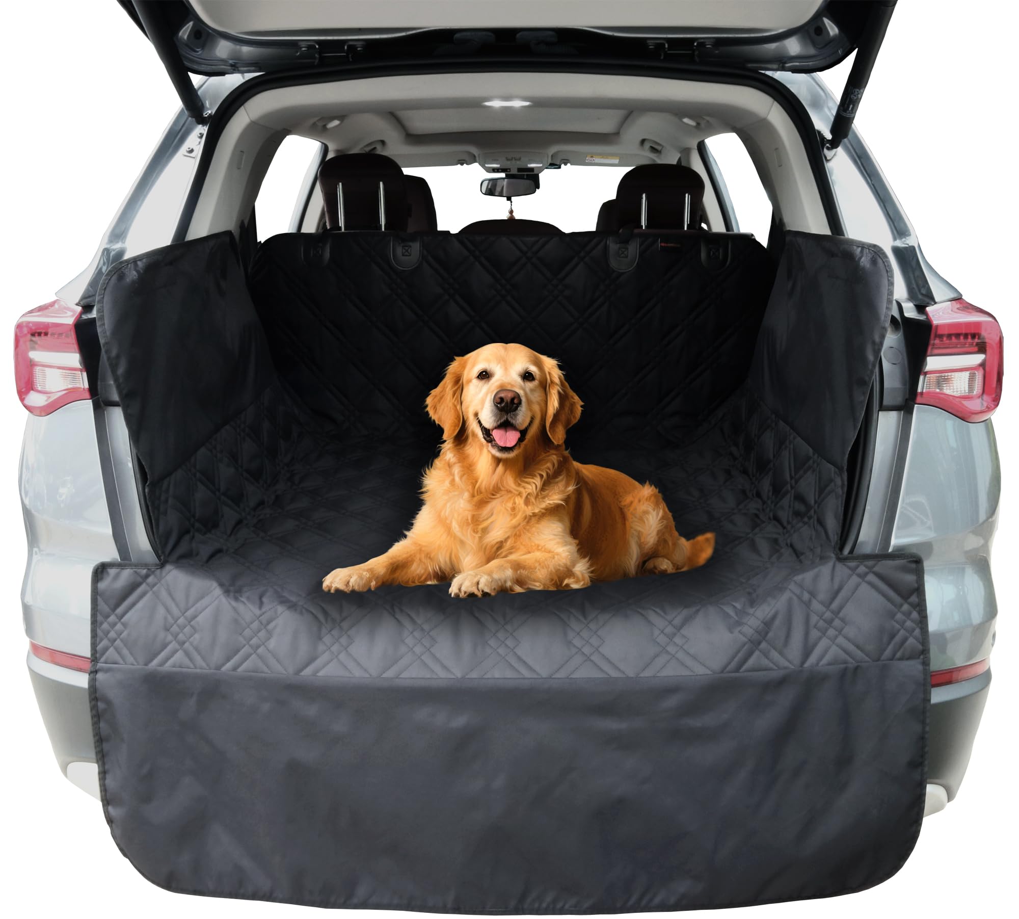 Housse De Siège d'Auto pour Chien De Coffre De Voiture Doublure De Coffre De Voiture Housse De Protection, Camion, SUV 134x201CM