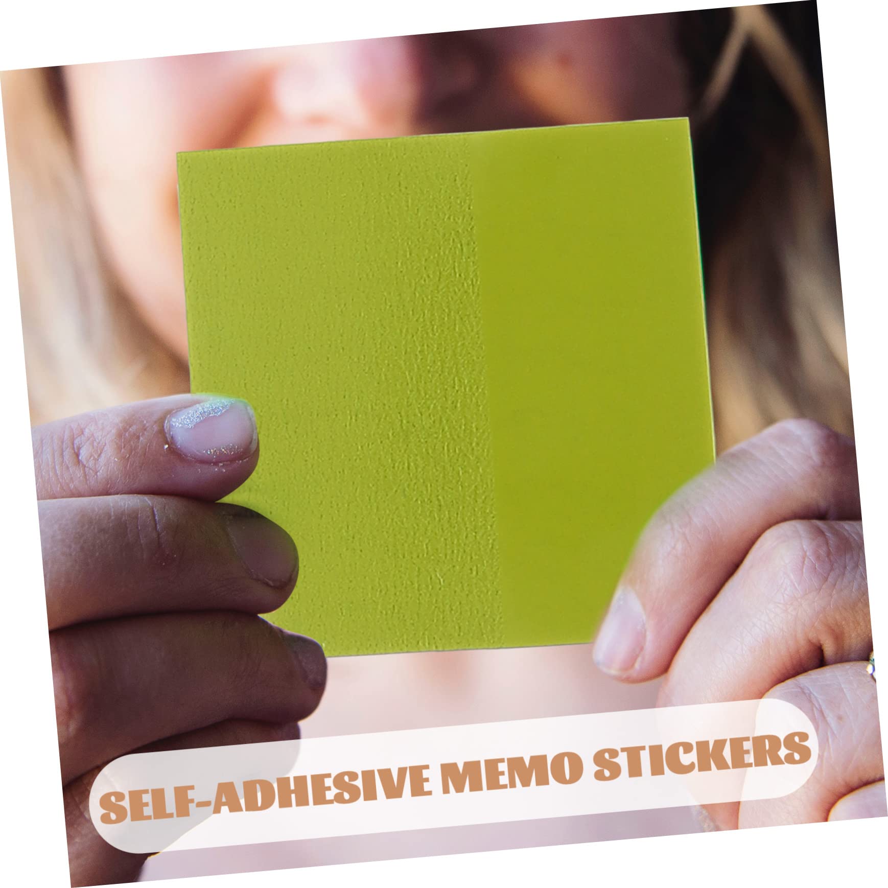 TEHAUX 18sätze Farbigen Selbstklebenden Notizzetteln Praktische Memo Pads Für Büro Und Schule Abnehmbar Einfach Zu Beschriften Runde Und Quadratische Form
