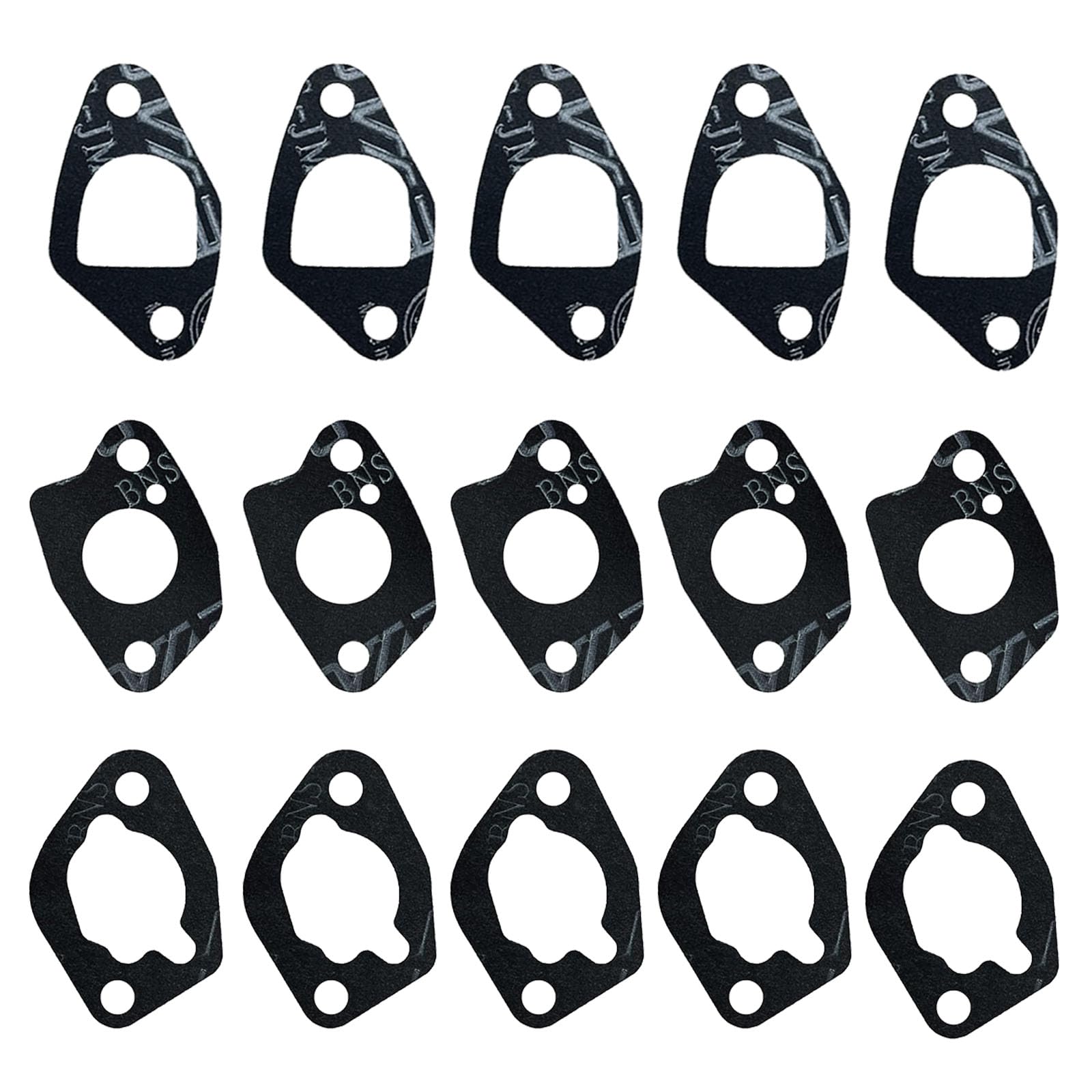 WOTIAN Carburetor Gaskets fit Honda GX160 GX200 GX212 GX225 Champion Firman Generator 2kw 2.5kw 3kw 5pcs Air Filter Insulator (for Engine in Generator)