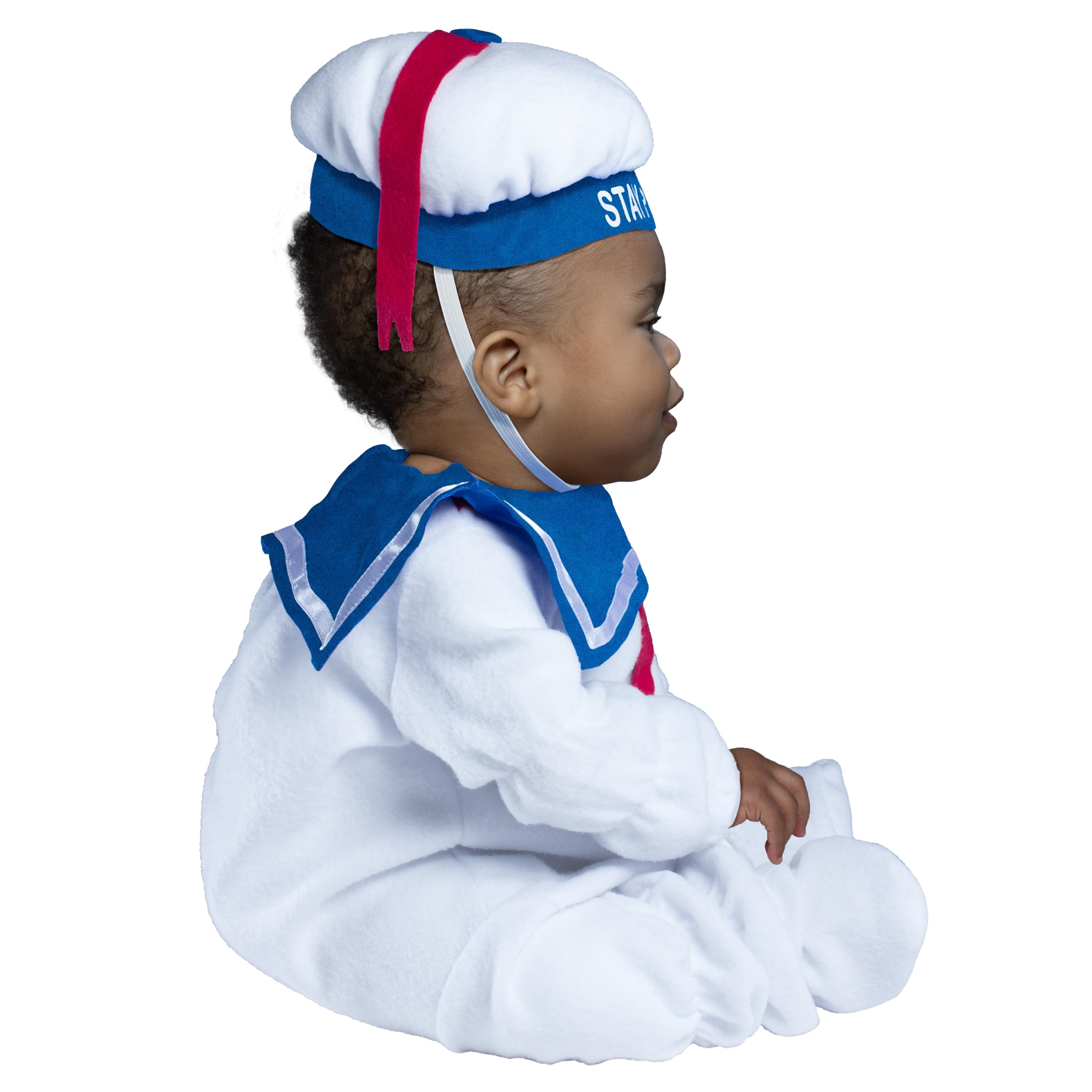 Ghostbusters Stay Puft Marshmallow Man Onesie Costume Size 6-12 Months