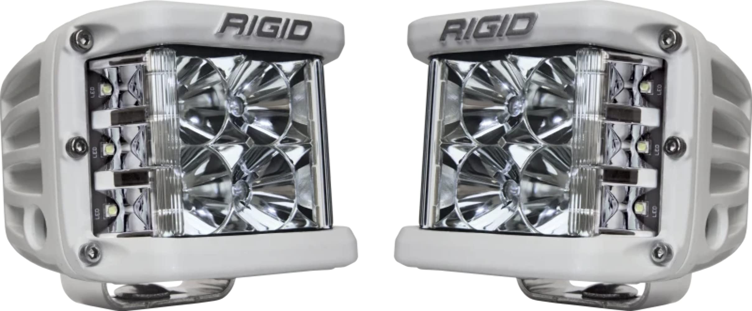Rigid Industries - D-SS - Flood - Set of 2 - White Housing (862113)