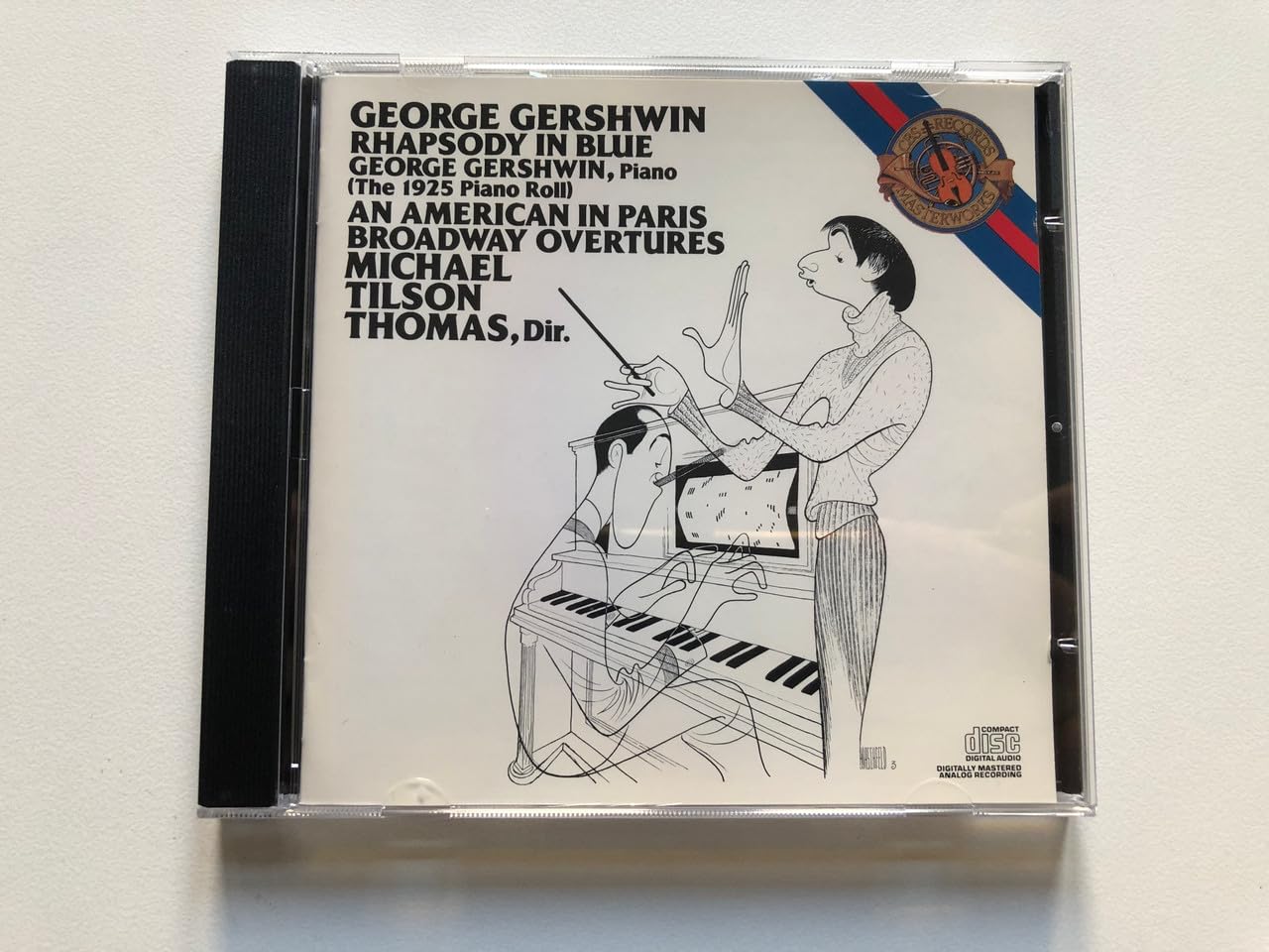Rhapsody in Blue-Americain a Pari [Audio CD] Tilson-Thomas, Michael