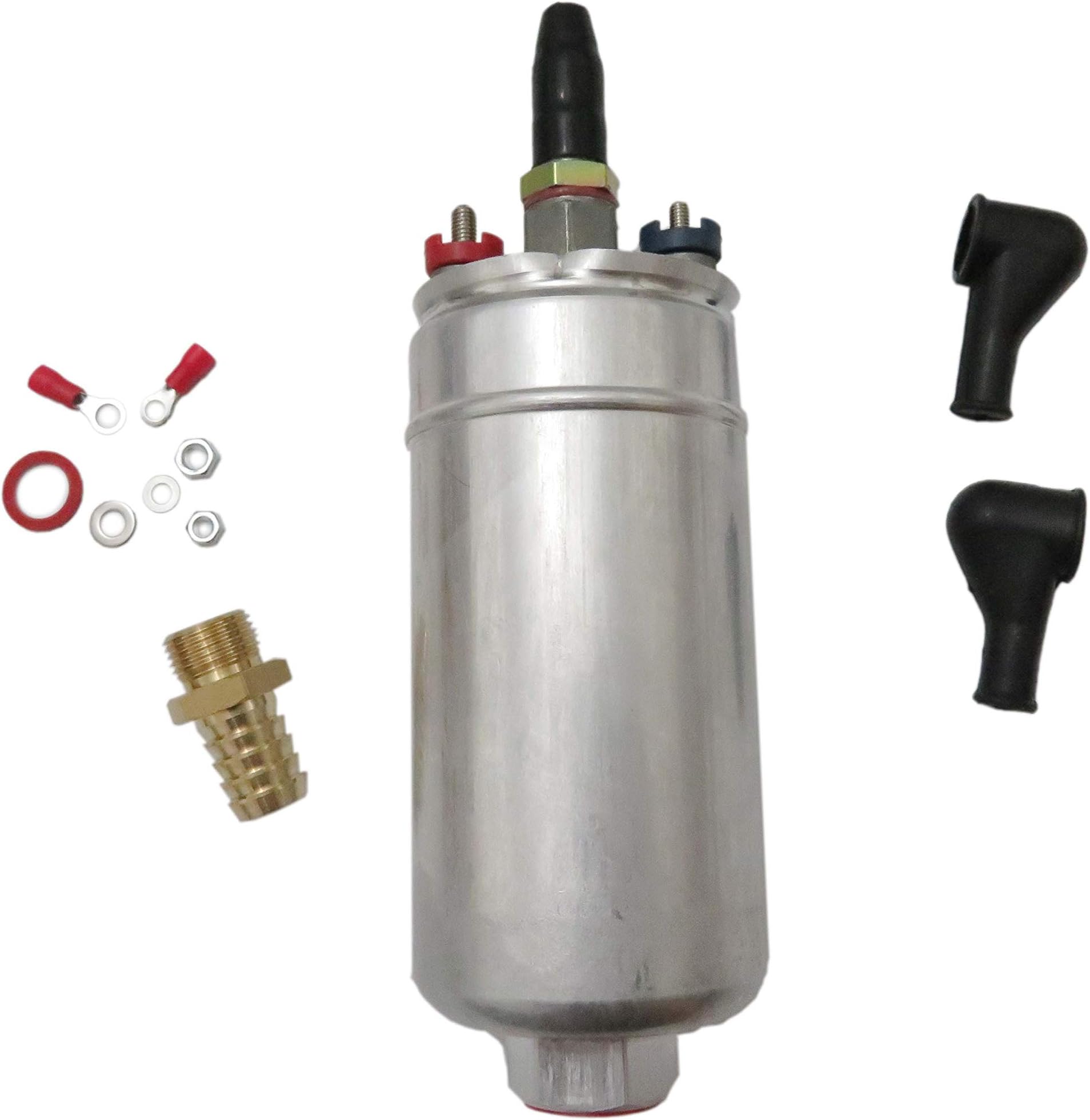 External Inline Fuel Pump For Bos-ch 044 0580254044 300LPH Universal