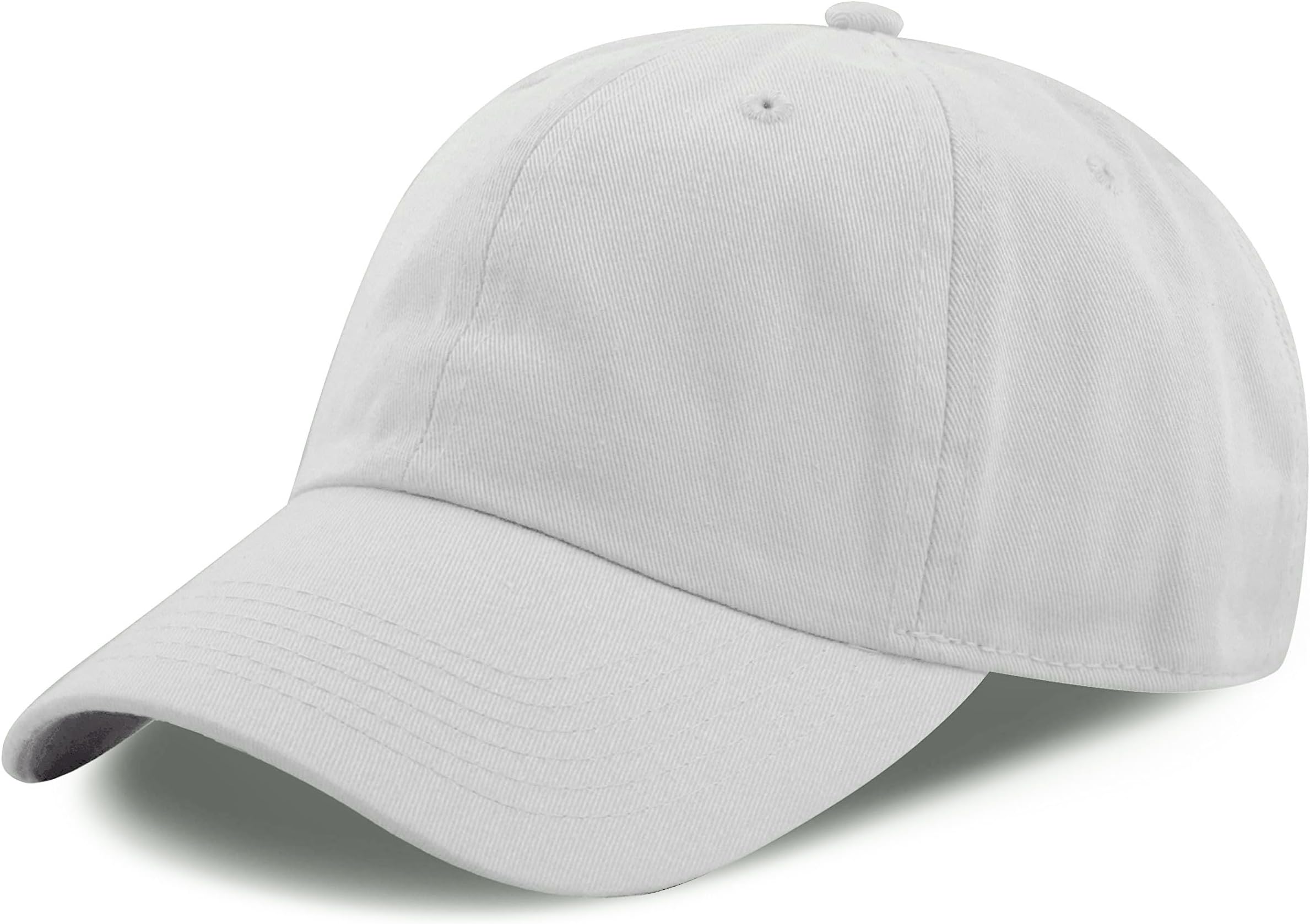 Cotton Baseball Cap Dad Hat – Washed Low Profile Adjustable Hat for Men Women Casual Outdoor Running Golf
