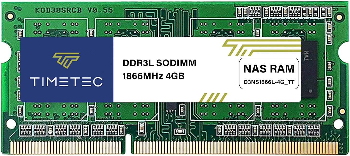 Amazon | Timetec DDR3-1866L 4GB 交換用 Synology D3NS1866L-4G Non
