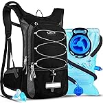 Lunidry Insulated Hydration Pack Backpack with 3L BPA Free Leak-Proof Water Bladder, Keep Liquids Cool for Up to 5 Hours, Daypack for Hiking, Running, Cycling, Hunting, Climbing