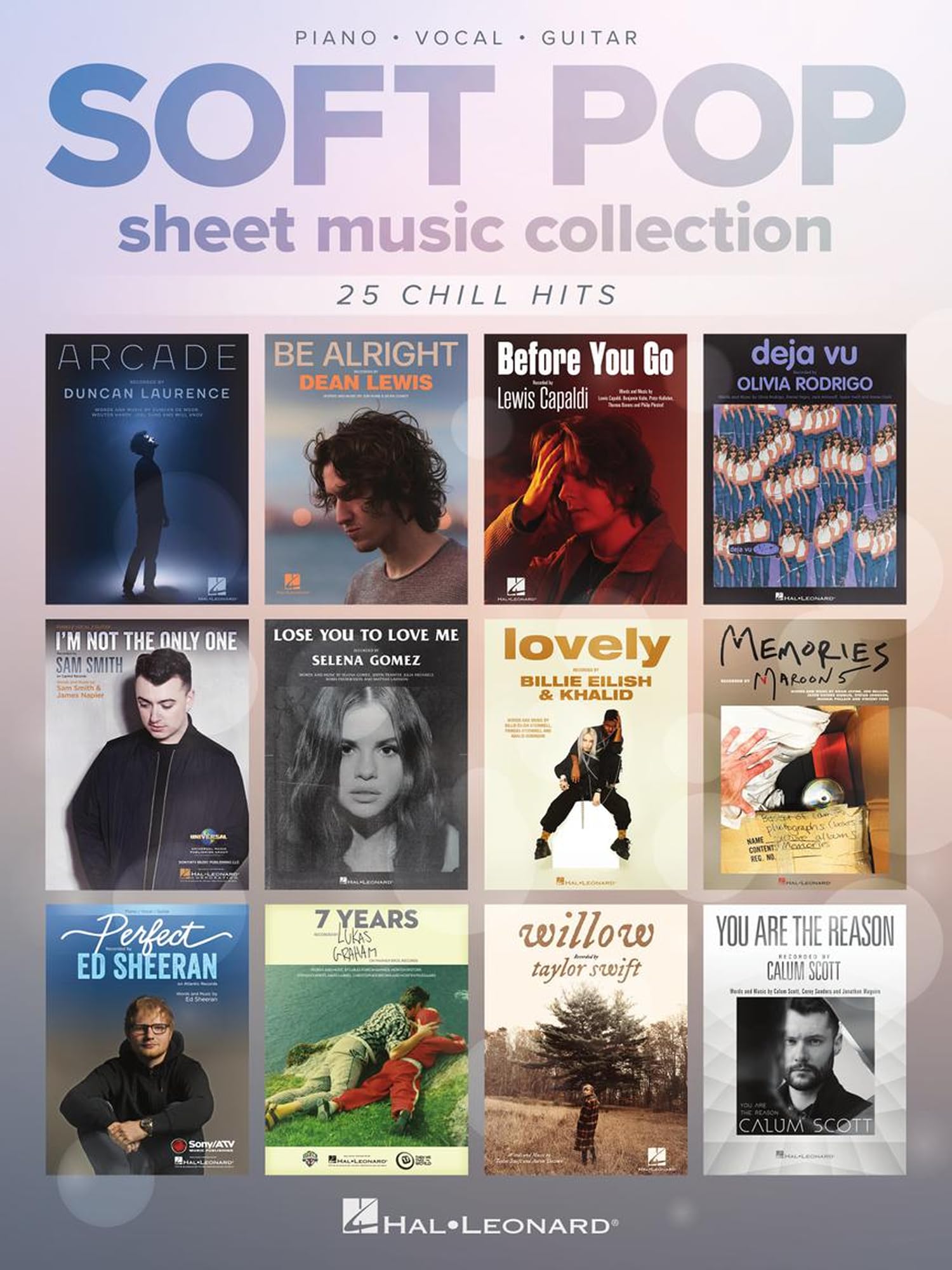 Soft Pop Sheet Music Collection. Piano, Vocal and Guitar: Piano/Vocal/guitar Songbook