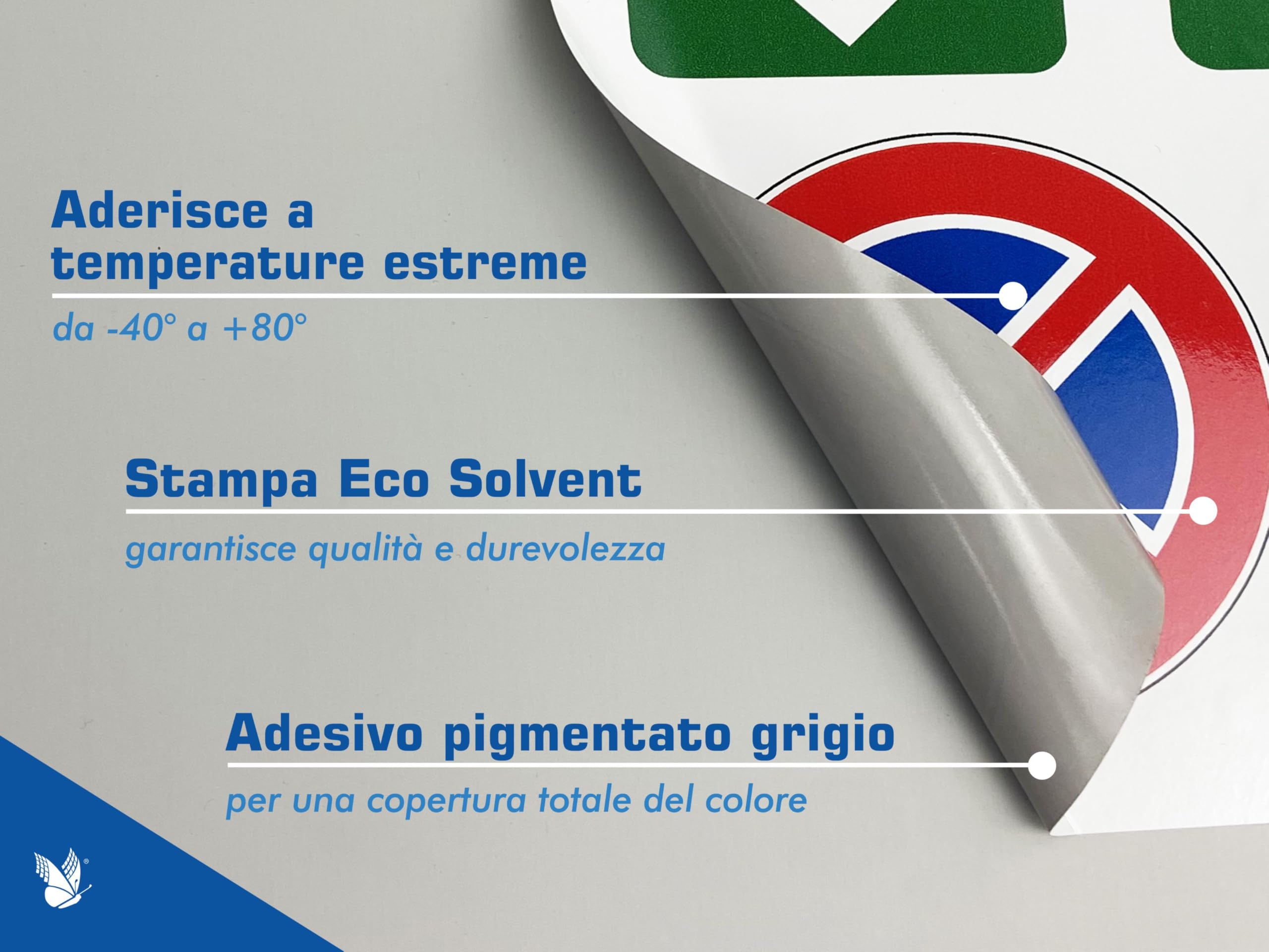 Pubblimania 2 Adesivi Divieto di Sosta, Lasciare Libero Il Passaggio, cm 20x30 pellicola adesiva morbida, impermeabili (2 Divieto di Sosta Cm 20x30)