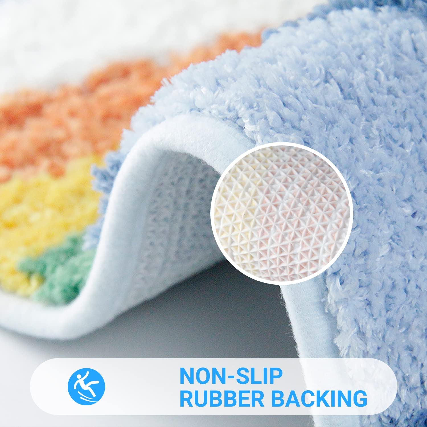 バスルームラグ ソフトで吸収性のあるマイクロファイバー 50×80cm バスルームラグ ソフトで吸収性のあるマイクロファイバー 50×80cm バス