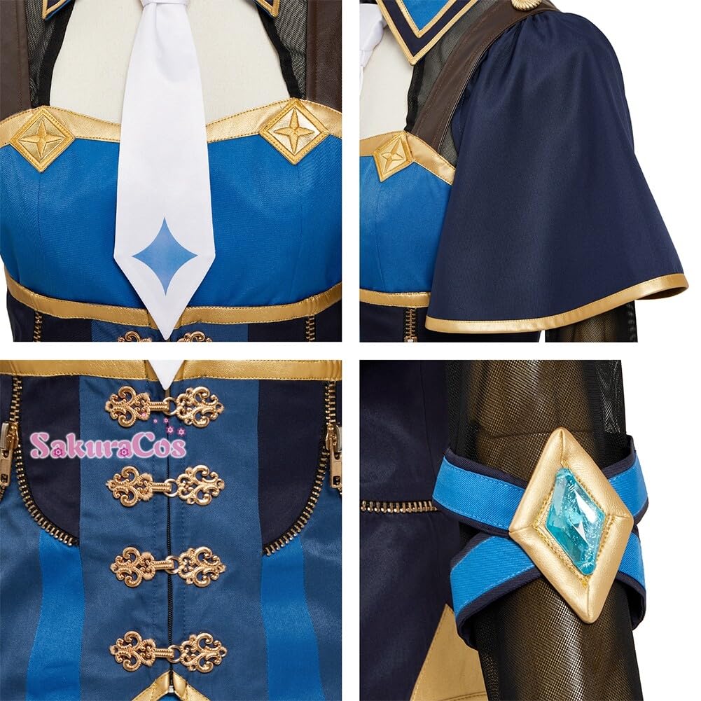 ウマ娘プリティーダービー  アドマイヤベガ 勝負服  風　コスプレ衣装  クリスマス ハロウィン COSPLAY イベント仮装 コスチューム Amazon.co.jp: [sakuracos] ウマ娘 プリティーダービー アドマイヤベガ