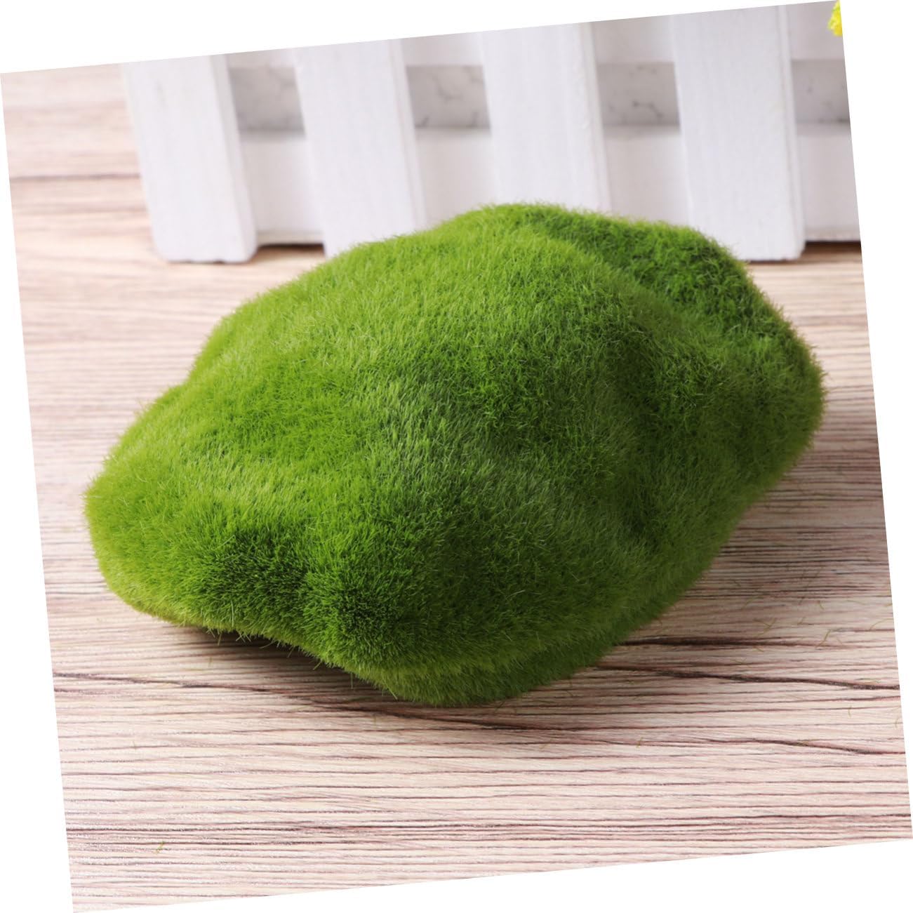 Gadpiparty Artificial Moss Rocks Faux Garden Stones Moss Carpet Balls Cover for Floral Vase Filler