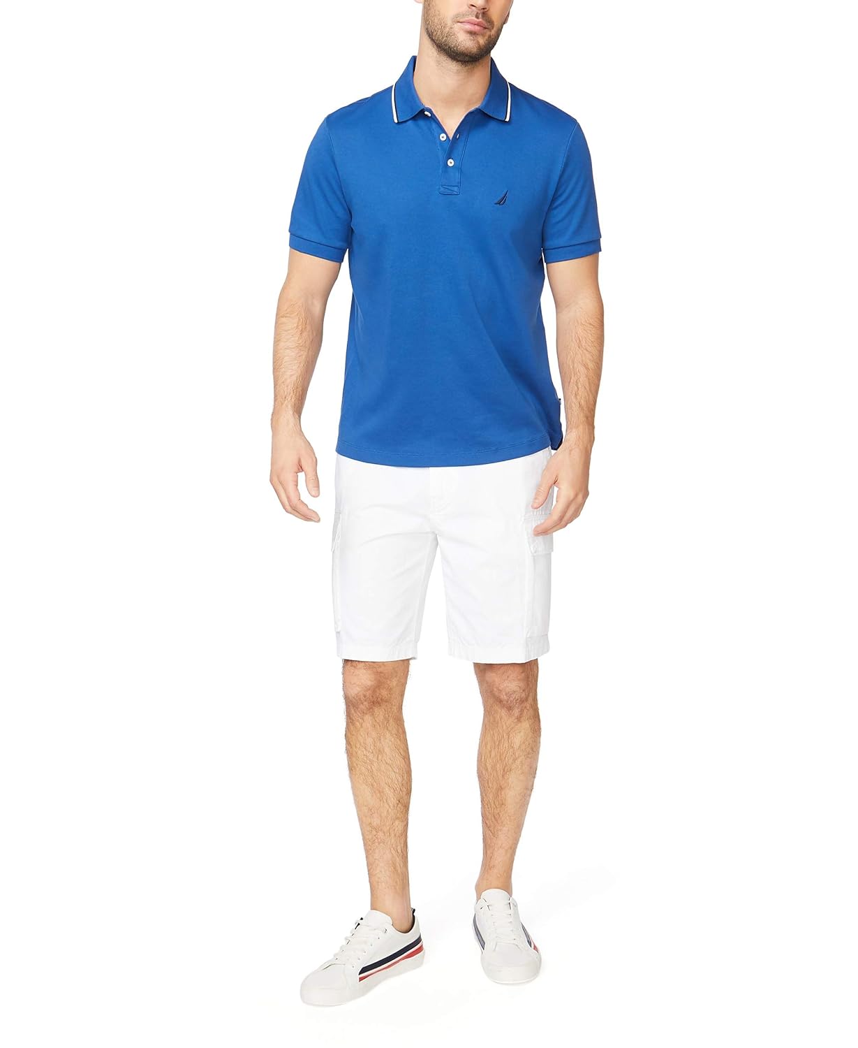 Camisa polo Camisa polo de algodão macio sólido de manga curta com ajuste clássico NauticaMasculino em promoção! Veja a oferta e mais achadinhos de Camisetas 2 Hoje é o melhor dia para comprar Camisa polo Camisa polo de algodão macio sólido de manga curta com ajuste clássico NauticaMasculino com aquele preço maroto! Promoção! Aproveite a oferta! 2