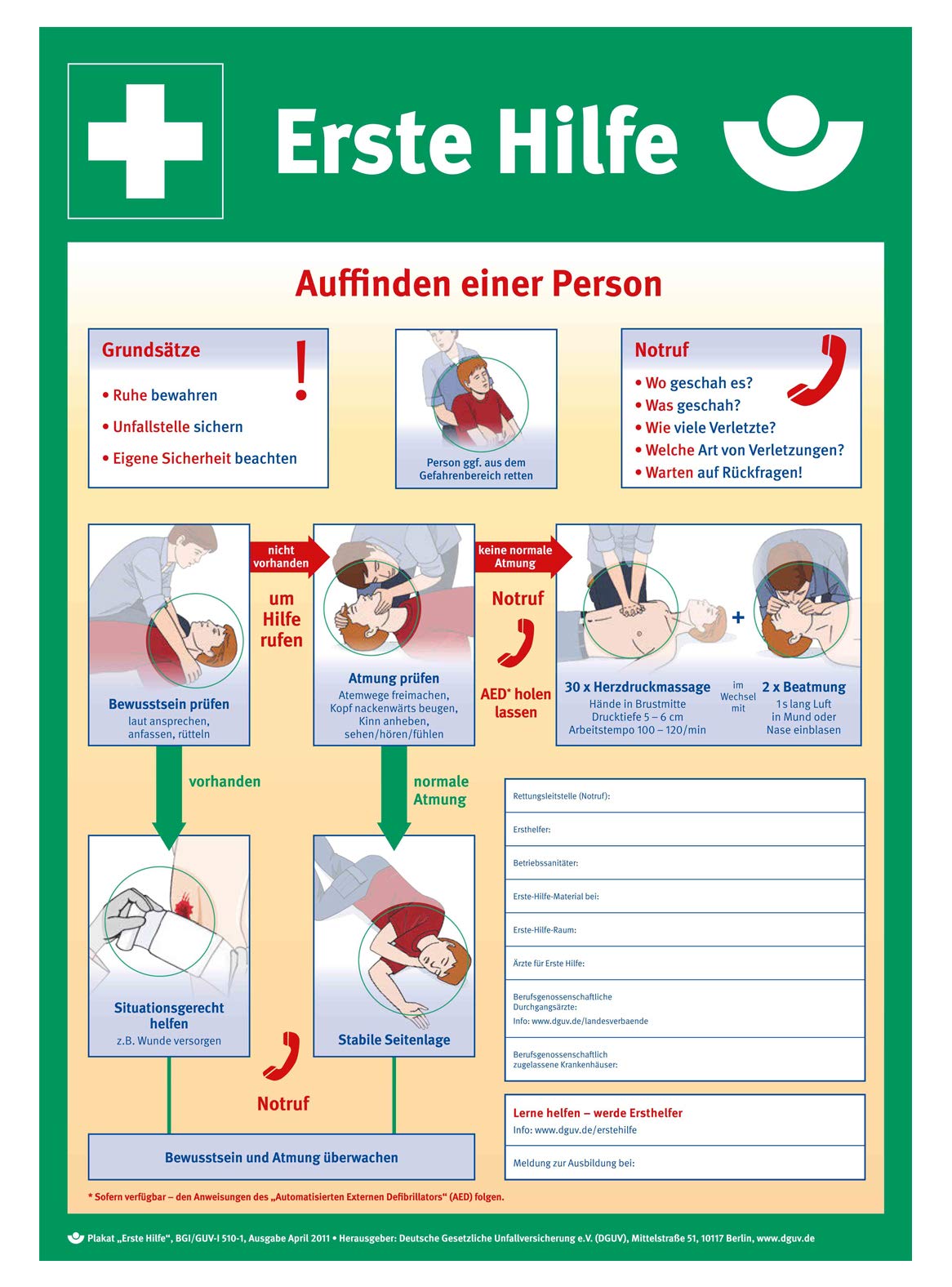 Verbandskoffer/Verbandskasten (G) Typ C -Paket 2- Erste Hilfe nach AKTUELLER DIN 13169 für Betriebe INKL. Verbandbuch + Hygiene-Gel & AUSHANG