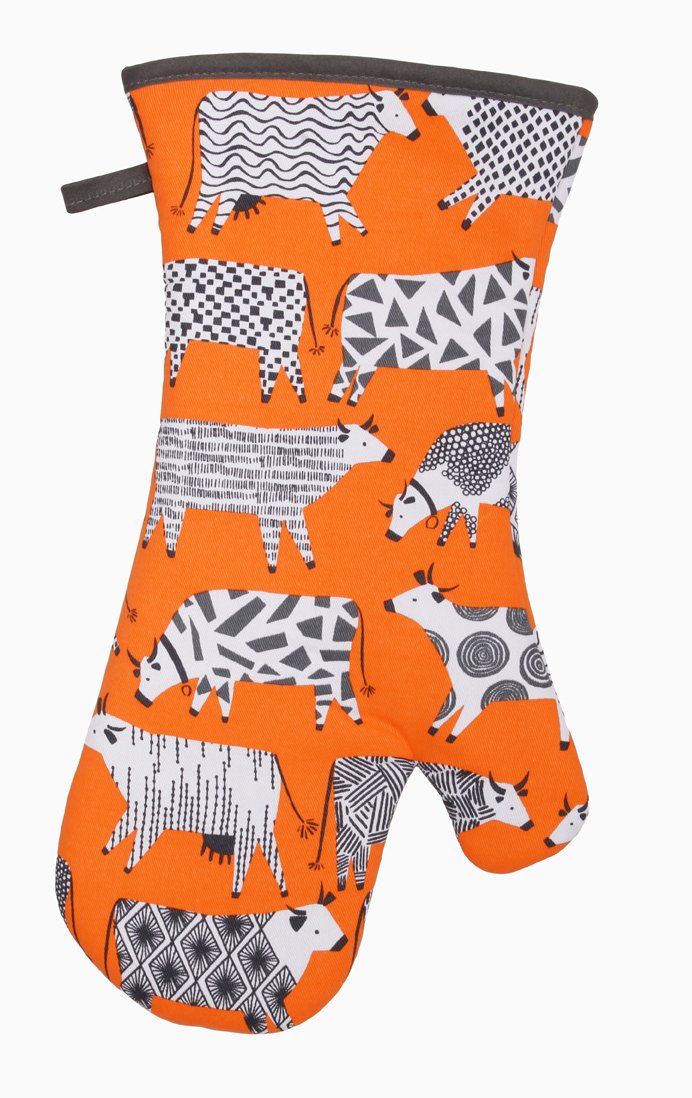 Ulster Weavers Orange Curious Cows Gauntlet