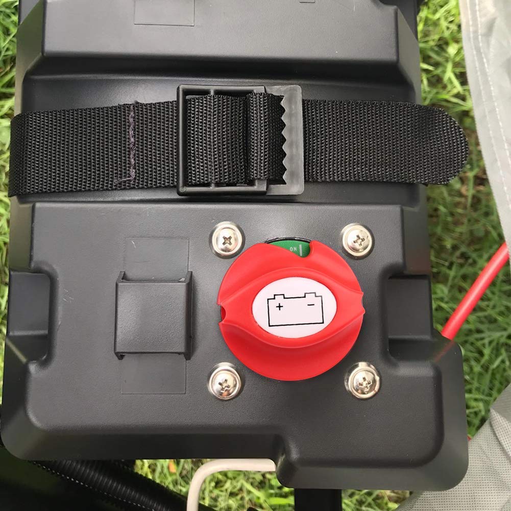 Interrupteur De Déconnexion Batterie Avec Voltmètre LED - 5-60V 250A Pour Bateau, Voiture, Camion Et Caravane