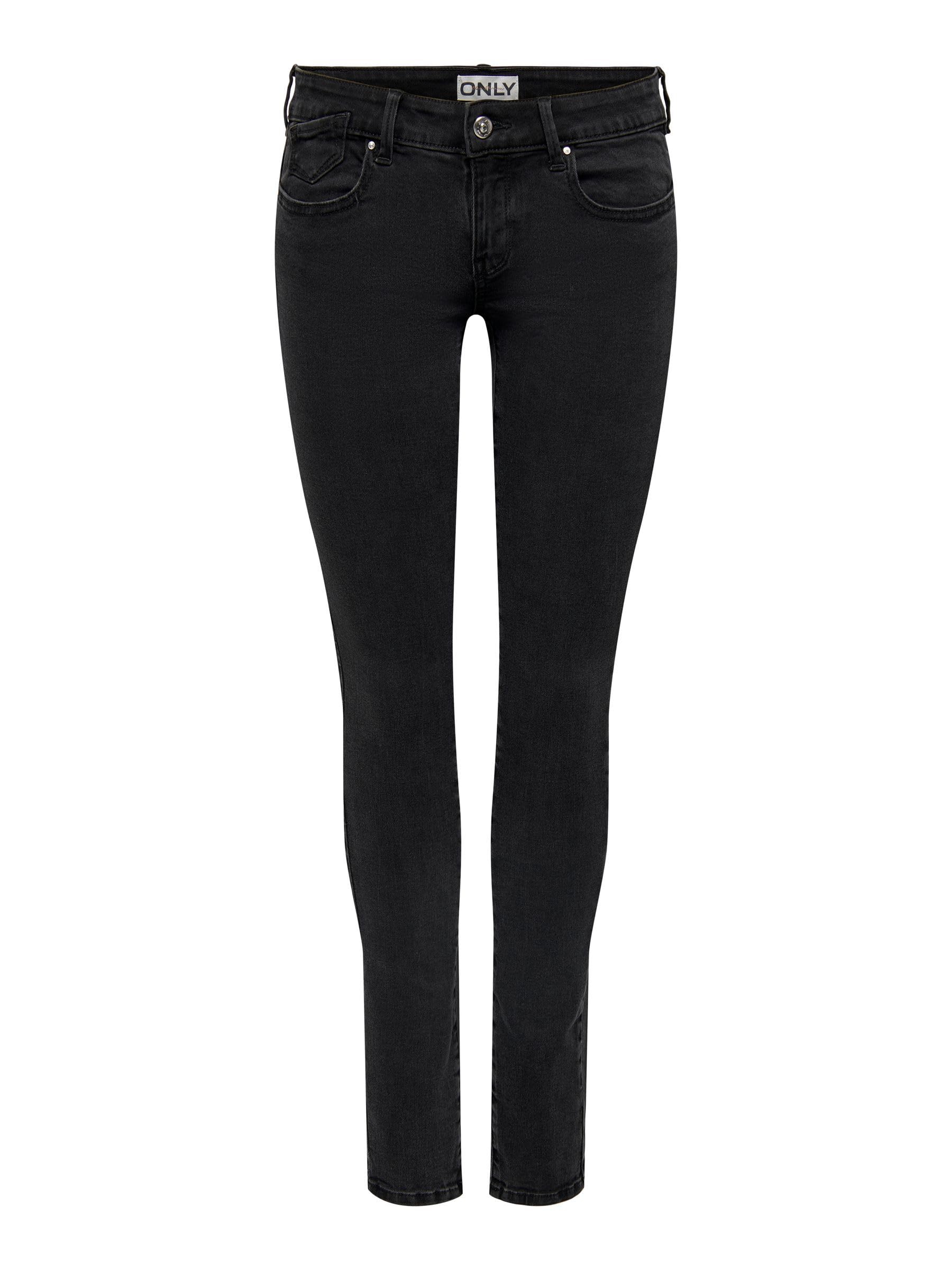 ONLY Female Skinny Jeans ONLCORAL Sehr niedrige Taille Skinny Fit Jeans