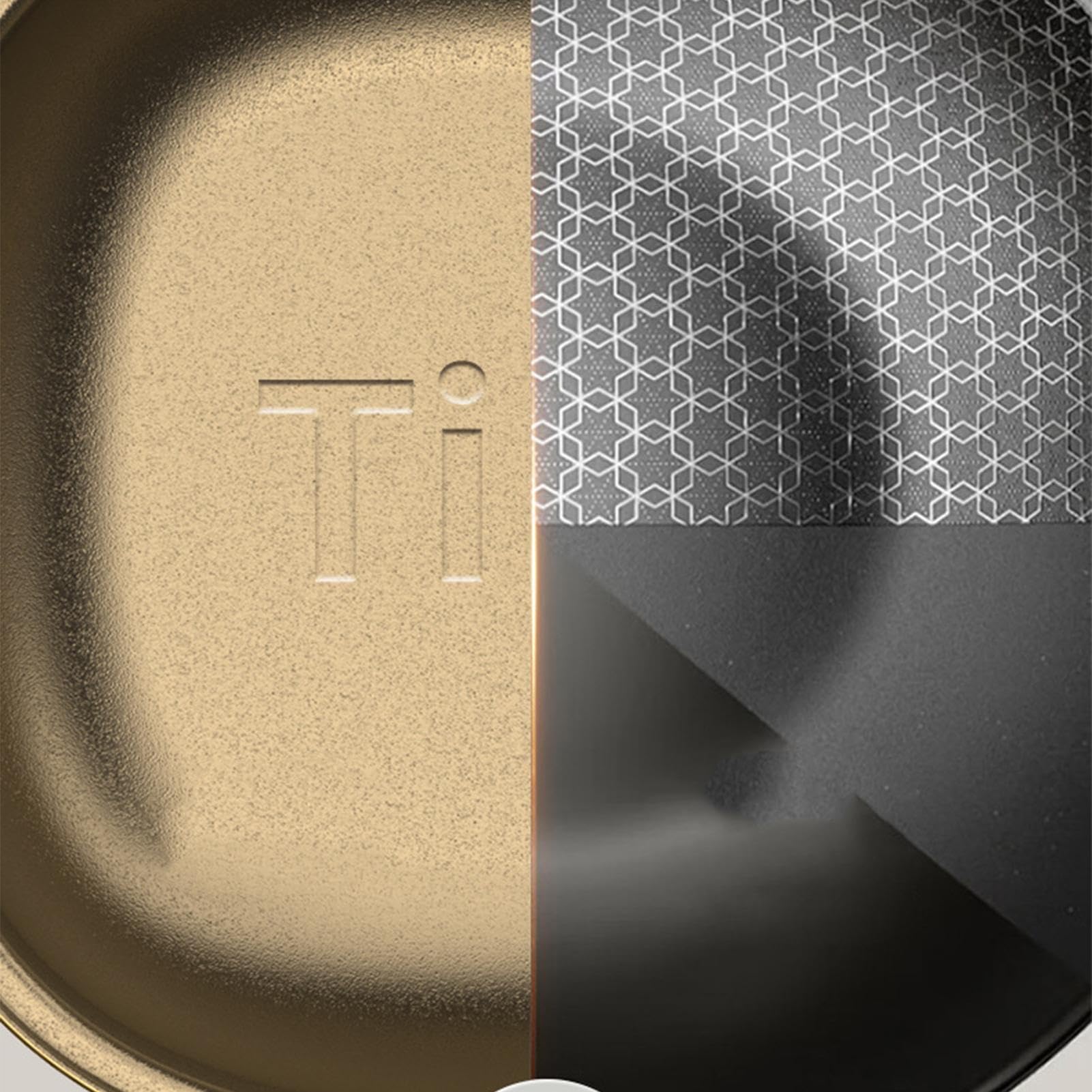 Poêle à frire, en alliage de titane, anti-adhésif, avec couvercle, accessoires de cuisine, ustensiles de cuisine profonds, pour œufs domestiques, crêpes, cuisson électrique, plaque de cuisson à