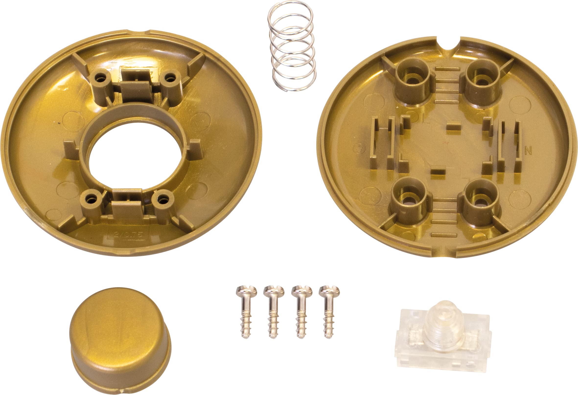 Round Foot Switch - Lights can be switched off using your foot, no need to bend (Gold) - Image 2