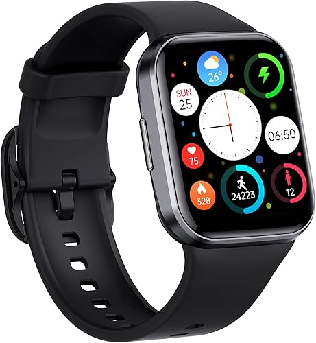Miniatura 1 de WalkerFit Reloj inteligente, rastreador de fitness con pantalla táctil de 1.7 pulgadas, reloj inteligente de fitness para hombres y mujeres con