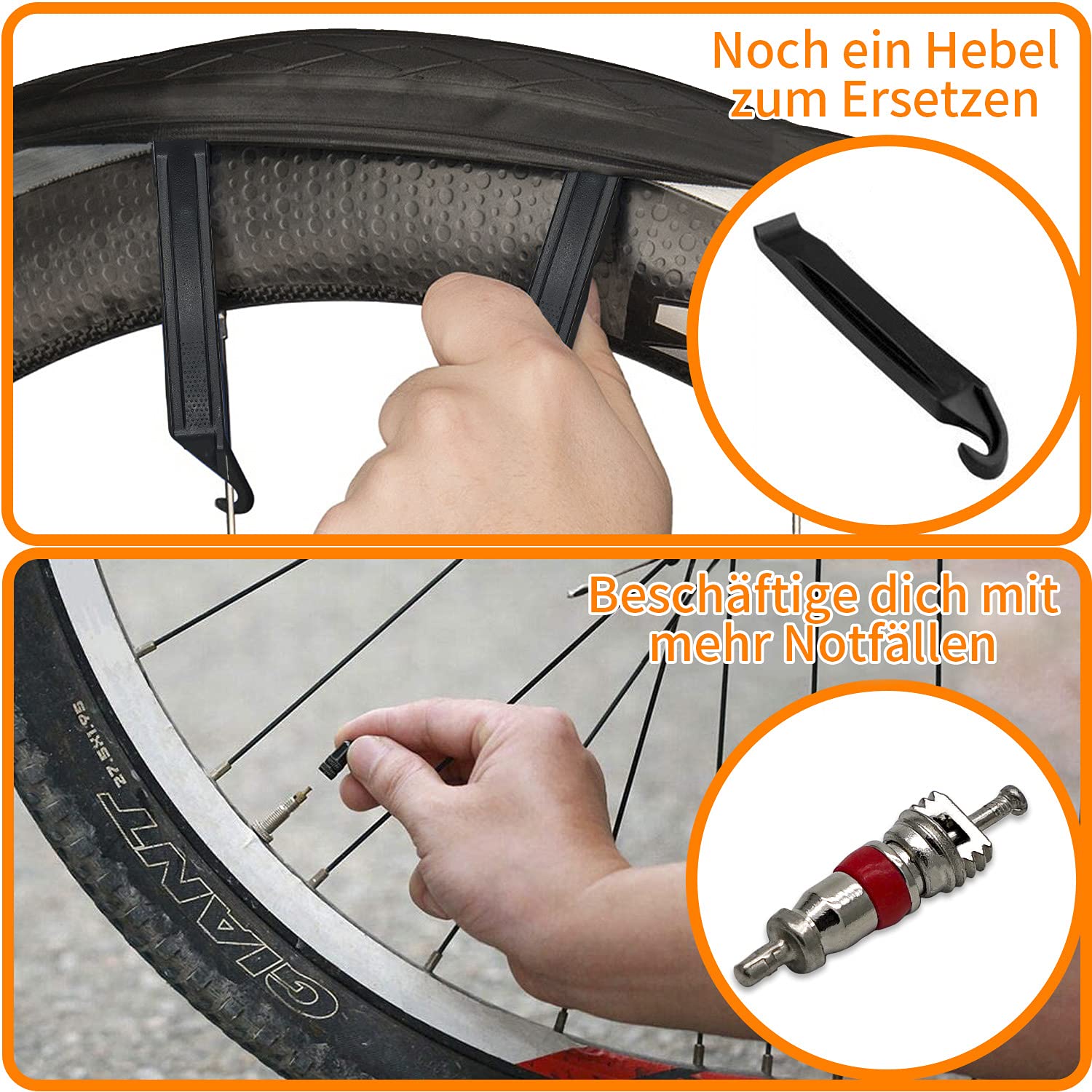 Fiets banden plakset / reparatiedoos Simson