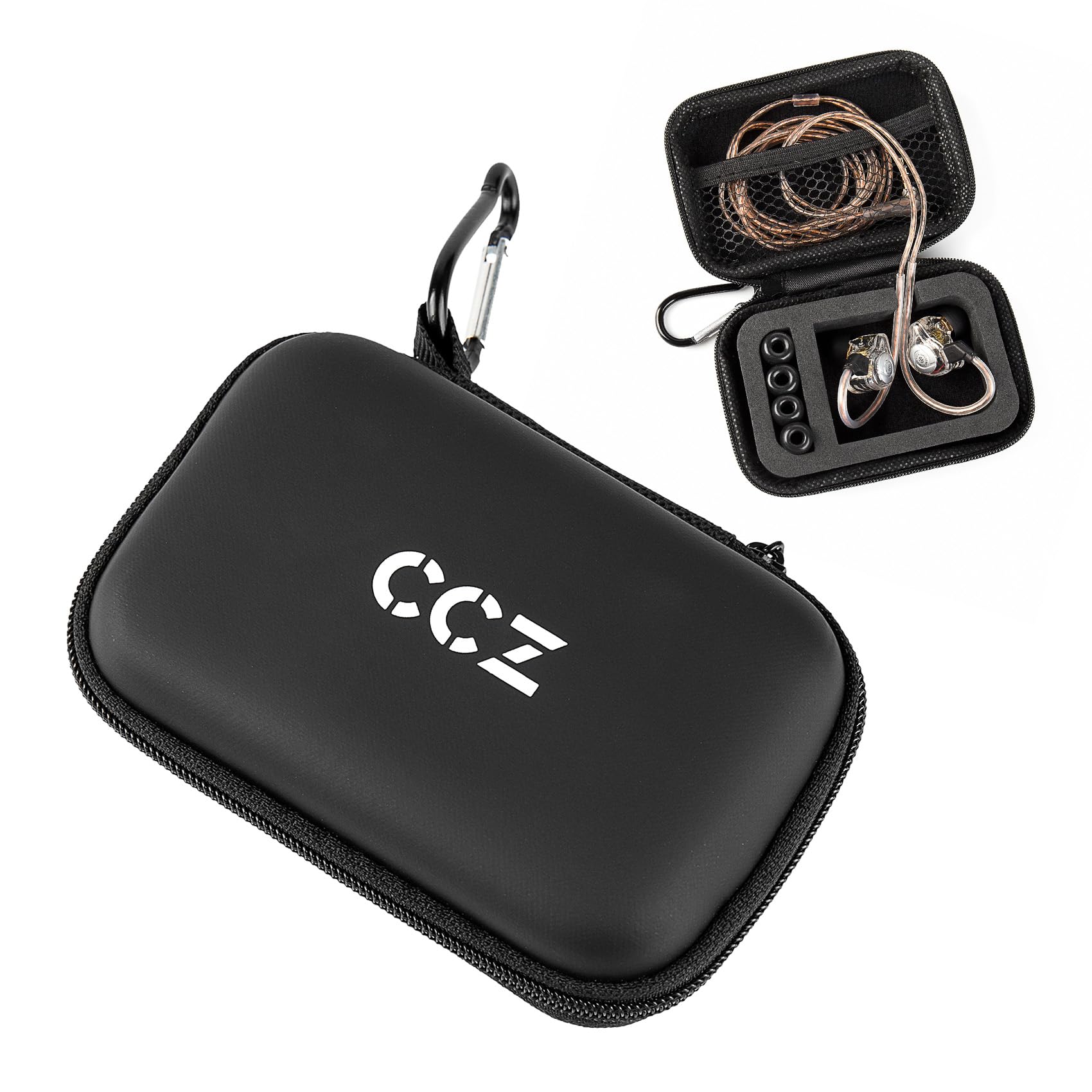 Amazon | CCZ ZC02 イヤホンケース カラビナ付き KZ Taurus イヤホン