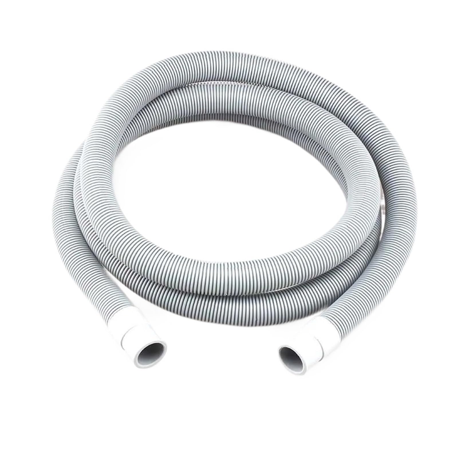 Evcshginw 2M Universal Telescopic Drain Hose, Anti-Deodorant Flexible Extension Pipe For Dishwasher, Washing Machine & Sink, Corrugated Plumbing Waste Tube(2M)