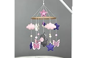 Charming Elephant Mobile for Crib: Enchanting Nursery Decor