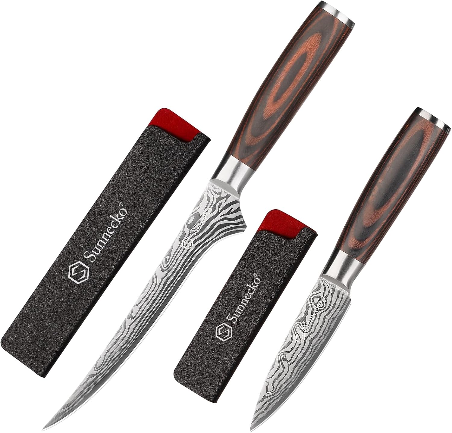 Sunnecko Boning Knife and Paring Knife