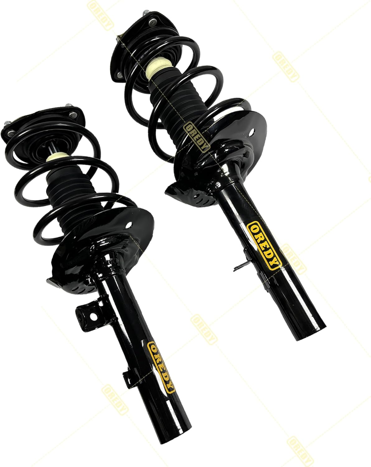 OREDY Front Complete Struts Compatible with 2013-2017 Honda Accord 2.4L Shock Absorber w/Coil Spring 2013 2014 2015 2016 2017-172971 172970