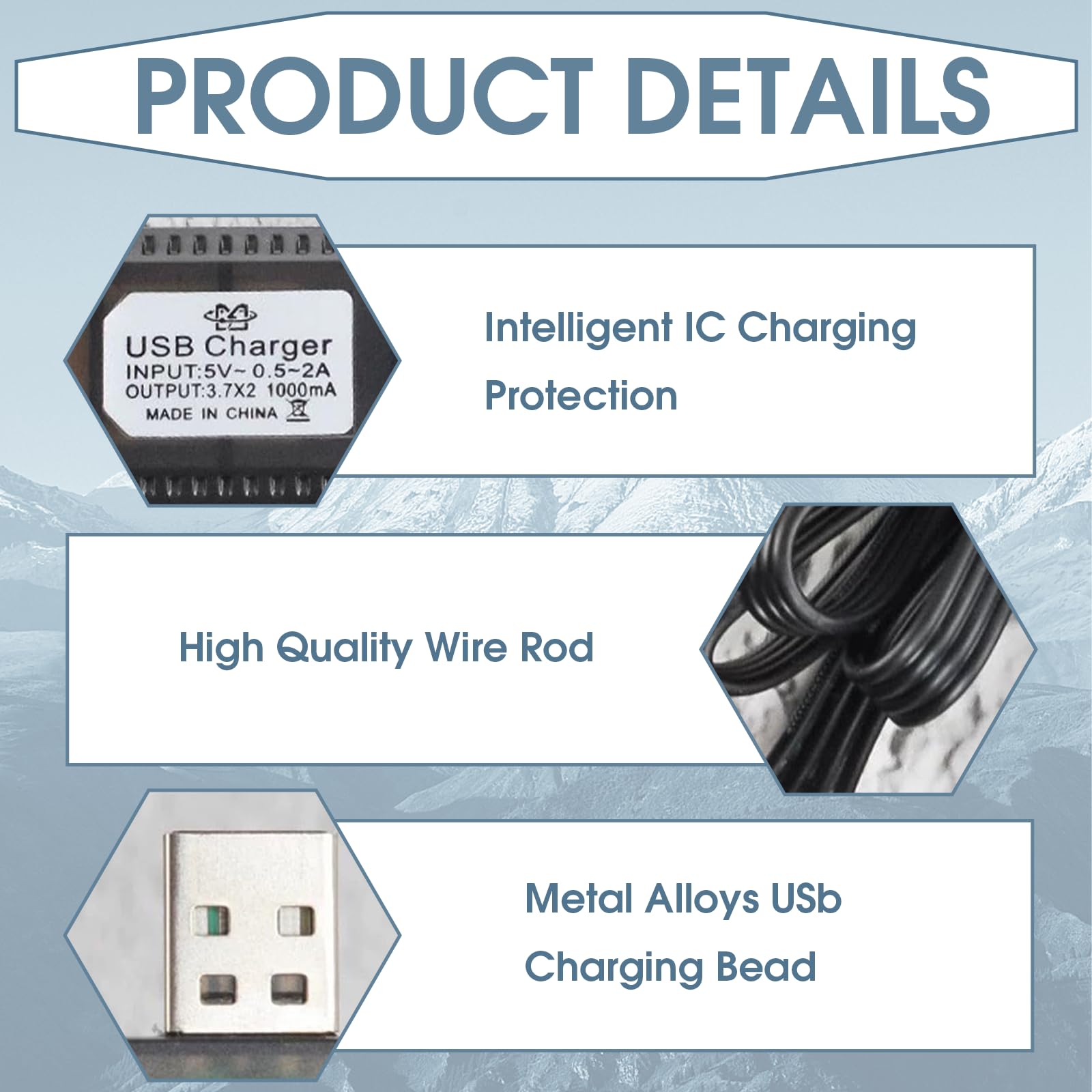 2SZT. 7,4 V USB kabel ładujący z łącznikiem SM-4P, kabel ładujący RC do akumulatora LiPo Plug Zabawki Efektywne ładowanie Kompatybilne z samochodem, łodzią, samolotem, dronem i innymi sterowanymi