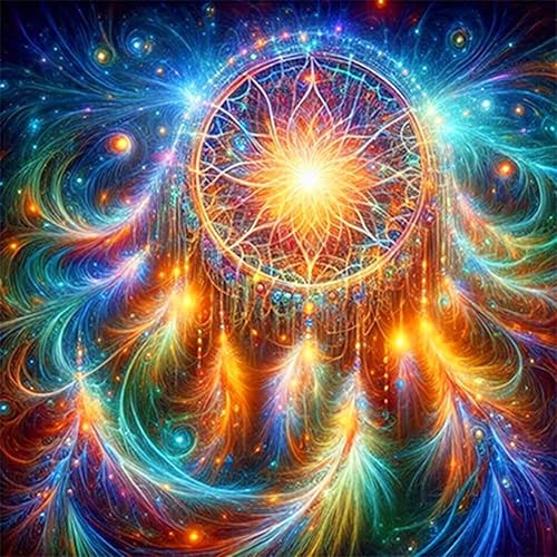 Stalente Kits de pintura de diamantes para adultos, búho 5D DIY kits de arte de diamantes para principiantes, pintura de diamante redonda de taladro