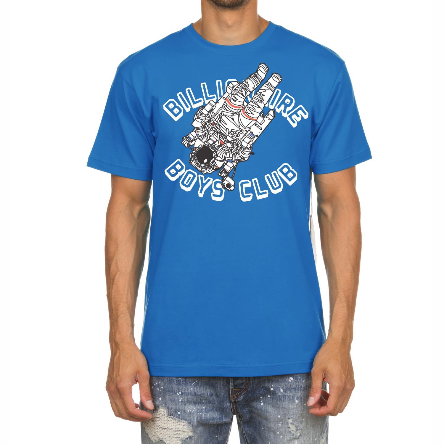 Billionaire Boys ClubClothing Men T-Shirt BB Billio Gravity Screen Printed Short Sleeve Crew Neck Tee