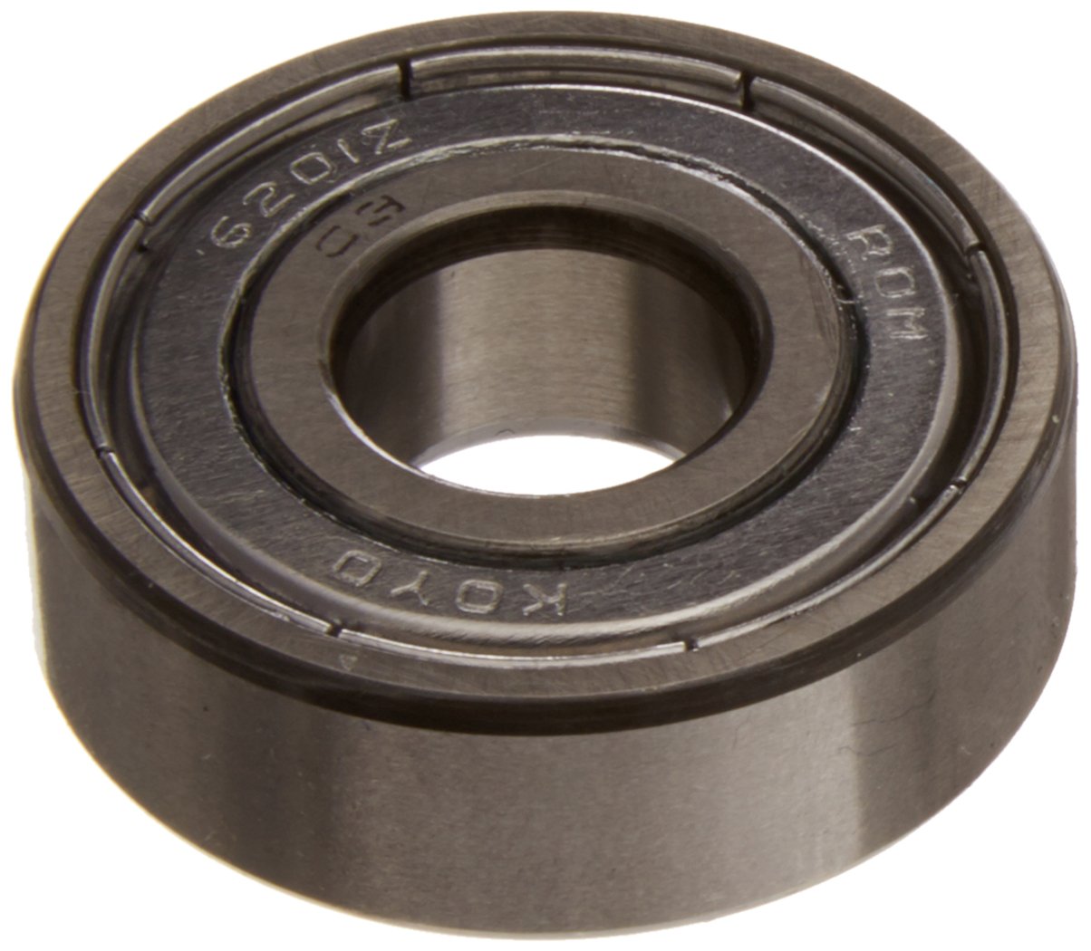 Koyo USA 6201 ZZC3 GXM Koy Ball Bearing, 12 mm Bore Size, 32 mm Outer Diameter, 1.2598