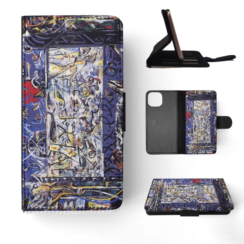 Jackson Pollock - Guardians of The Secret Art FLIP Wallet Phone CASE Cover for Apple iPhone 15