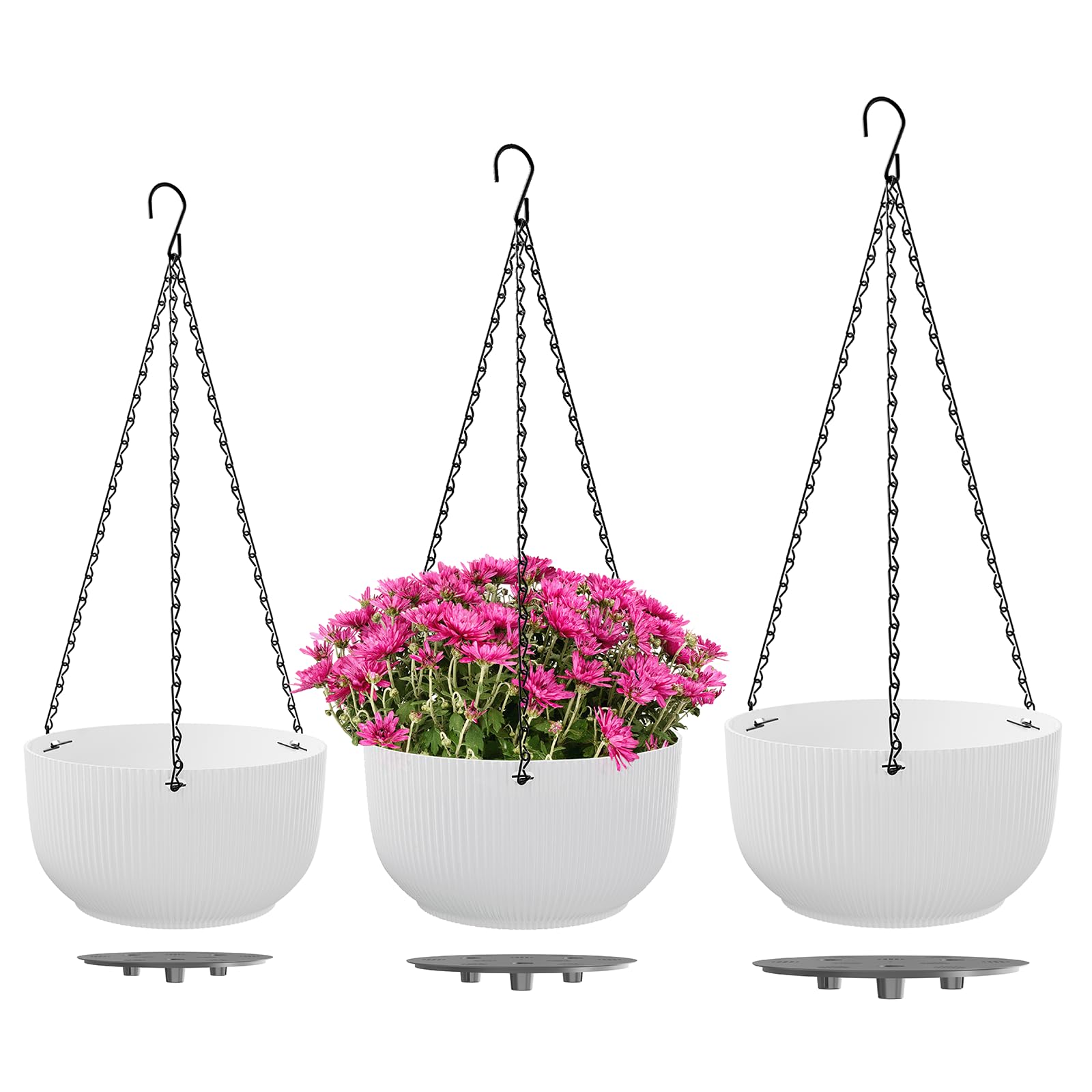 Our Picks for the 5 Best Self-Watering Hanging Baskets: Low-Maintenance Gardening Solutions - PlantNative.org 714nVkDD PL