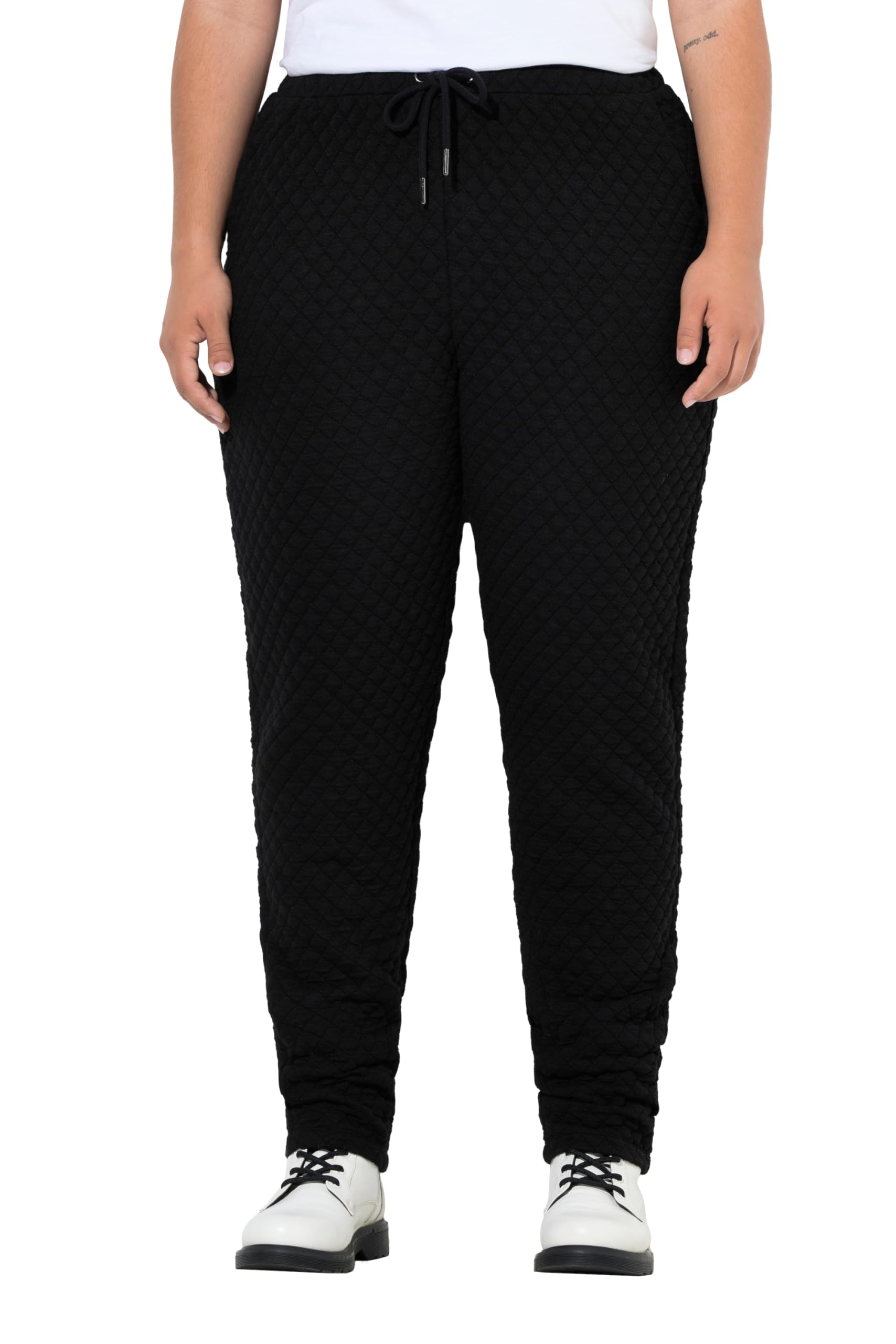 Angel of Style Damen große Größen Übergrößen Plus Size Joggpants, Loose Fit, Rhomben-Stepp 846194