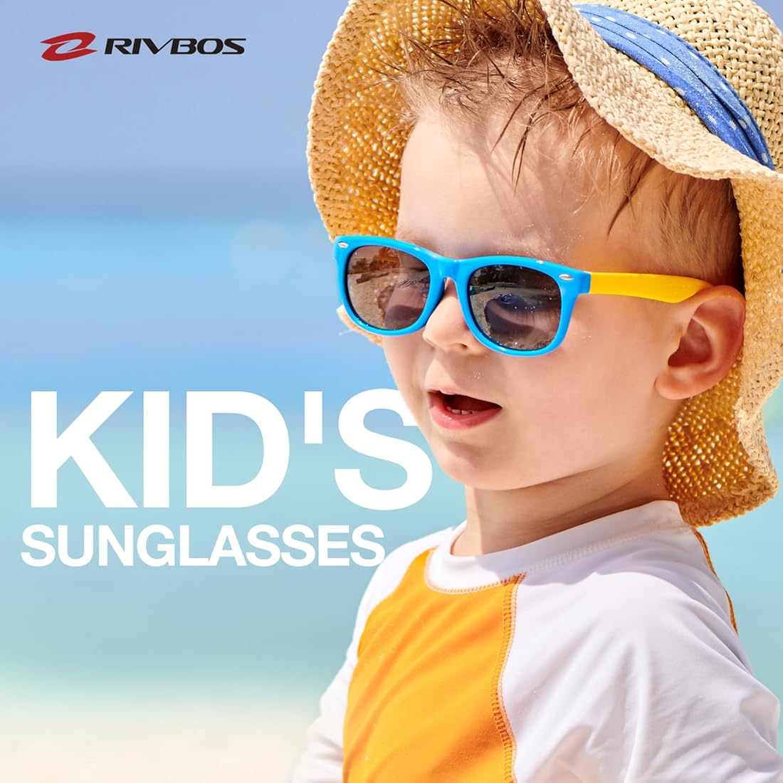 RIVBOS Kids Sunglasses Polarized Rubber UV400 Dominican Republic
